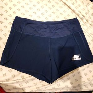 Skechers Performance Blue Running Shorts, XL